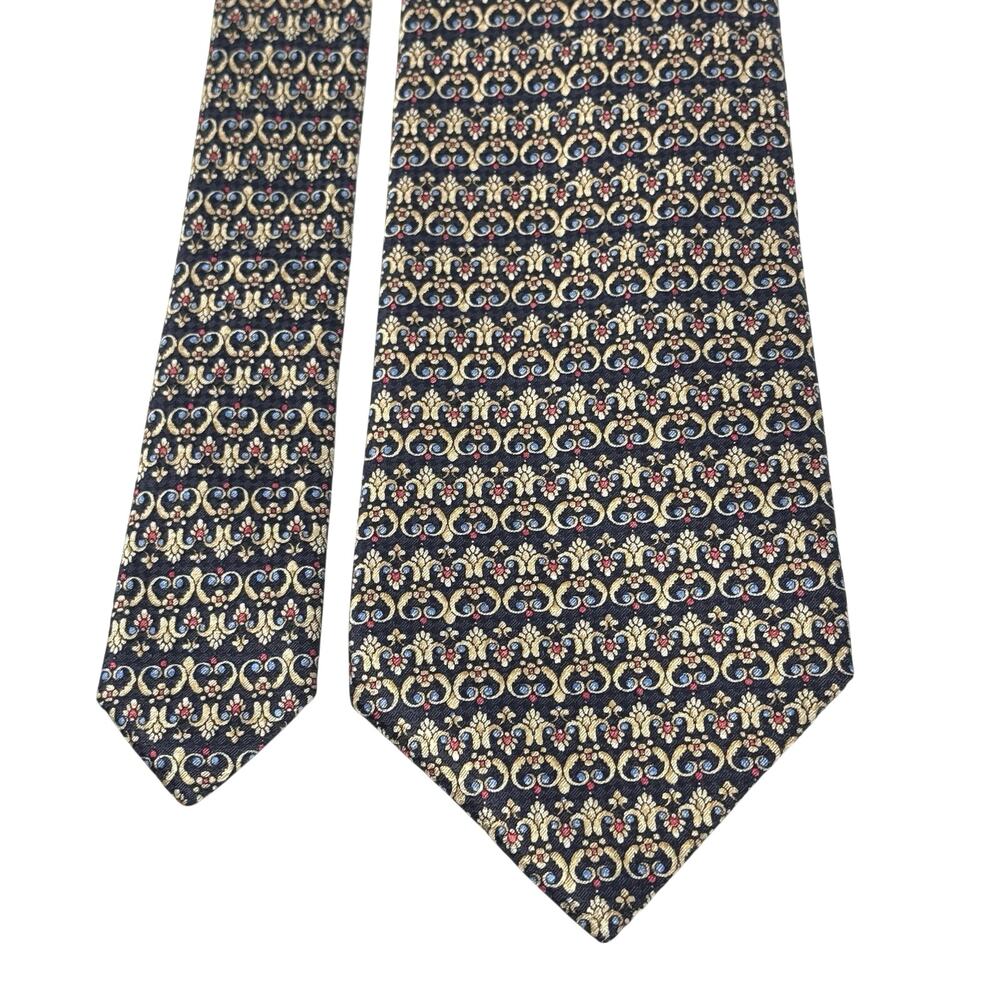 Christian Dior Abstract Pattern Tie - Picture 3 of 8